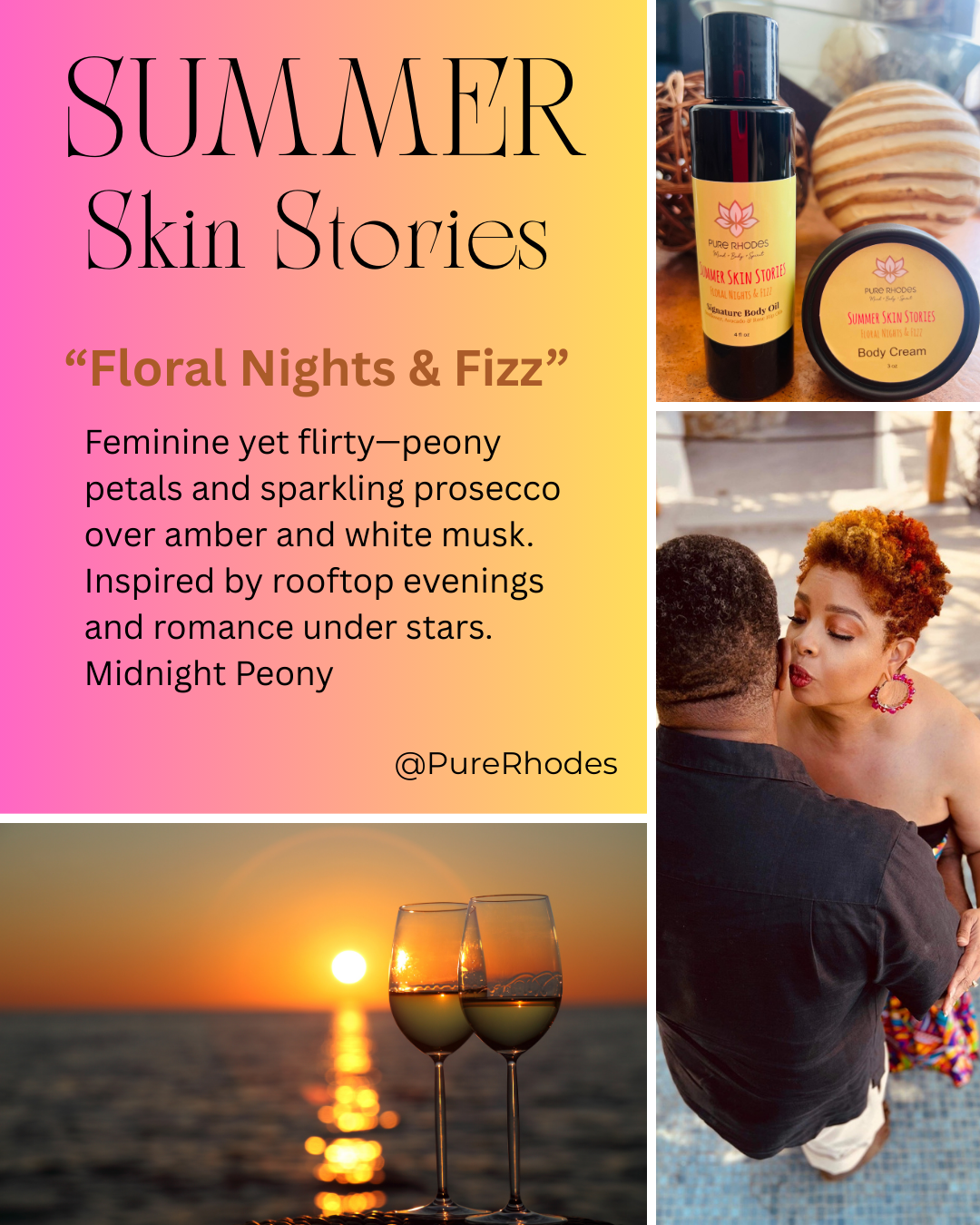 Floral Nights & Fizz - Signature Body Oils
