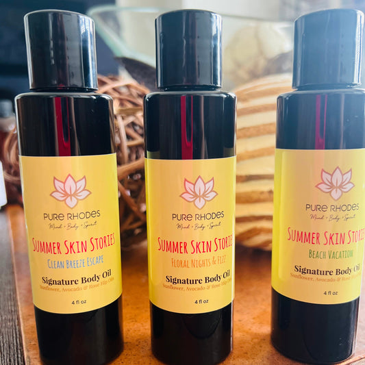 THE SUN-KISSED TRIO - Signature Body Oils