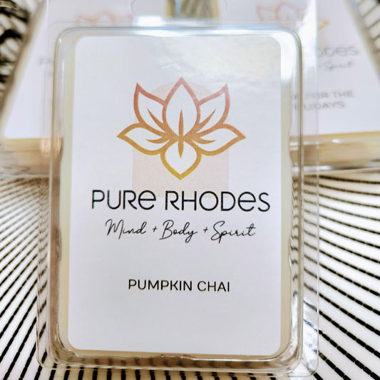 Pumpkin Chai Soy Wax Melts - Pure Rhodes