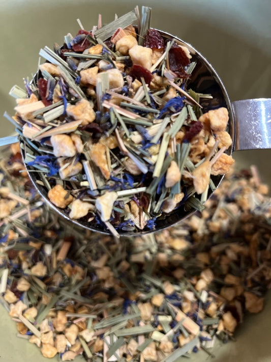 Pure Rhodes Loose Leaf Herbal Tea Blend - Lavender & Lemon