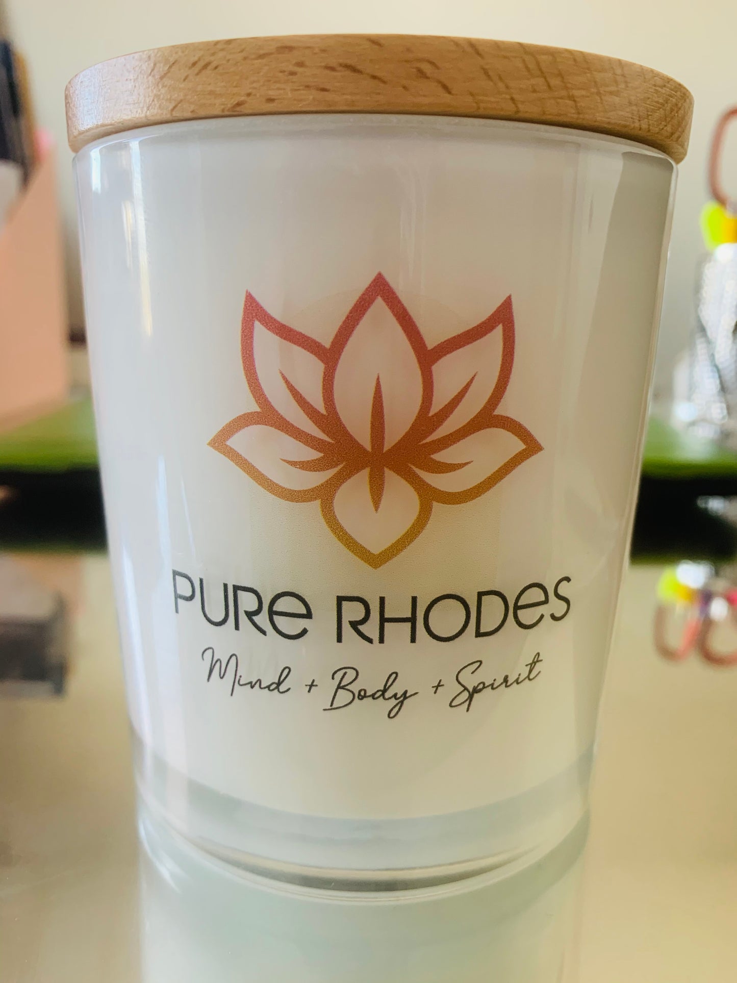 Pure Rhodes Luxury Soy Candle